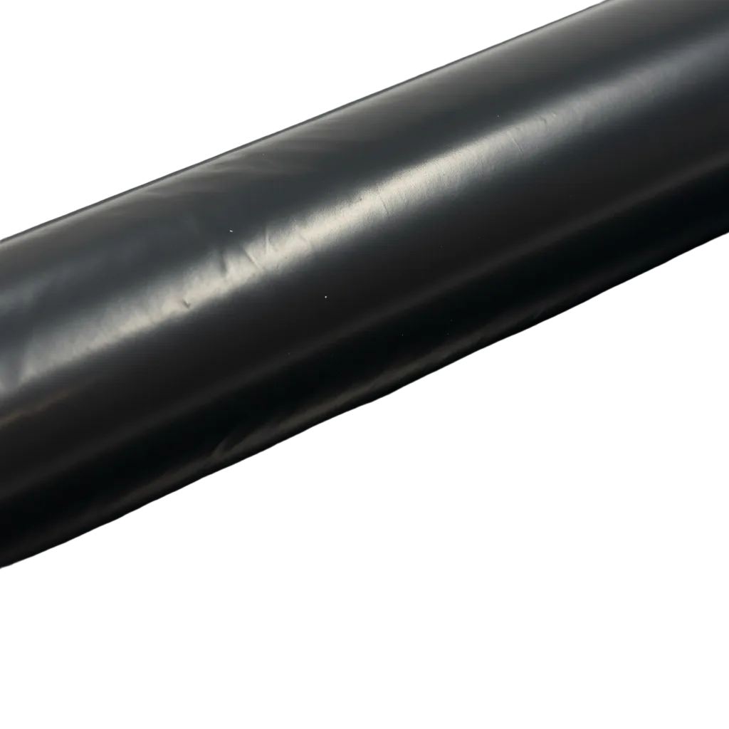 BLACK LDPE CENTRE FOLD SHEET ON ROLL - 0.100MM X 1M/2M(W) X 5M(L)