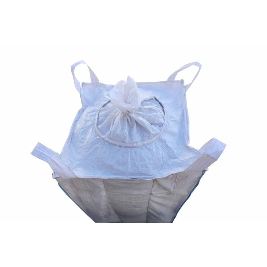1250kg Circular FIBC Bulk Bag, Spout Top & Bottom, 95 x 95 x 160cm