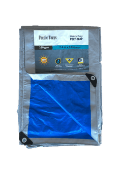 Woven Polypropylene Tarp - 2.4 x 3.0m Tarpaulin