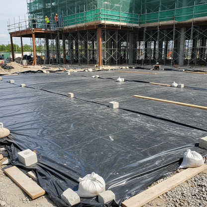 Multi-Purpose Builders Film - 2m X 100m X 100um - Black