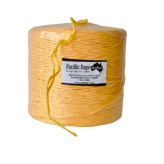 Poly Bale Yellow Twine - 6000 TEX - Break Strength 240 KG