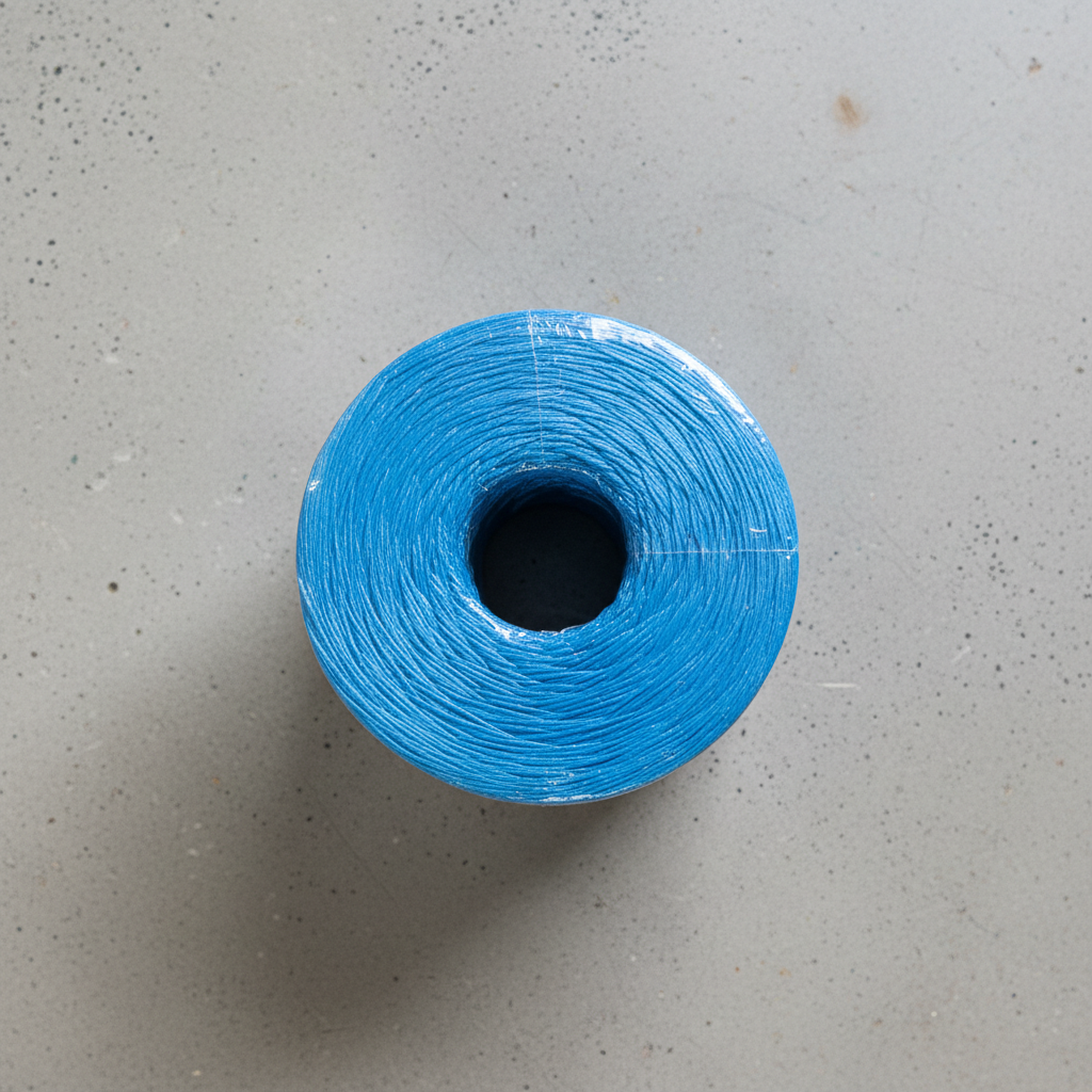 15mm Polypropylene Hand Strapping – 1000m Roll in Dispenser Box (Blue, Embossed)