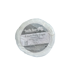 White Polypropylene Rope 4mm x 250m