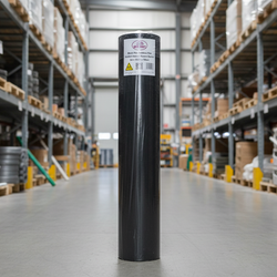 Black LDPE Builders Film - 0.50 mm x 1 m / 2 m x 200 m (Recycled)