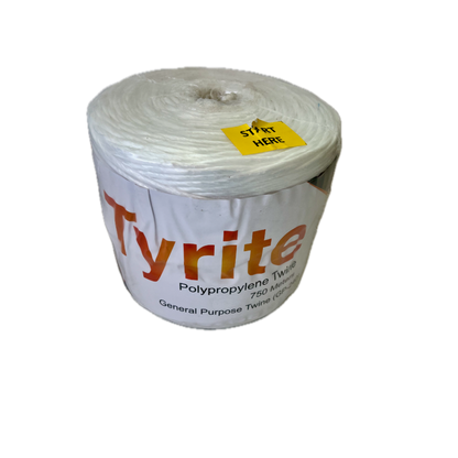 Poly Bale White Twine - 6000 TEX - Break Strength 240 KG