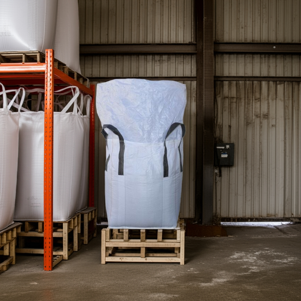 1.0 Tonne - Duffle Top Closed Bottom - Bulk Bag- 90 x 90 x 100 CM