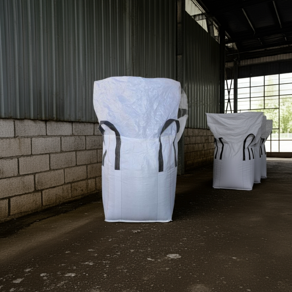 1.0 Tonne - Duffle Top Closed Bottom - Bulk Bag- 90 x 90 x 100 CM