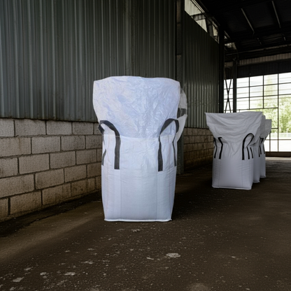 1.0 Tonne - Duffle Top Closed Bottom - Bulk Bag- 90 x 90 x 100 CM
