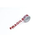 FRAGILE RED/WHITE WARNING  TAPE 48mm x 66m 
