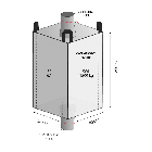1.5 Tonne - Spout Top Spout Bottom - Coated Single-Trip - Bulk bag