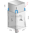 1.5 Tonne - Duffle Top Spout Bottom Bulk Bag