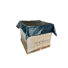 Pallet Cap 1680 x1680mm 20um ( 250pcs/roll) -  HDPE Black