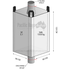1.5 Tonne - Spout Top Spout Bottom - Bulk Bag