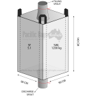 1.2 Tonne - Spout Top Spout Bottom - Bulk Bag