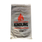 Woven Polypropylene - Printed 10 KG Transparent Kindling Bags - 45 CM X 75 CM