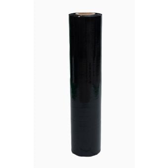 BLACK LDPE STRETCH FILM HAND ROLL 500mm x 400m x 24um Clear ( 4 Rolls / Carton)