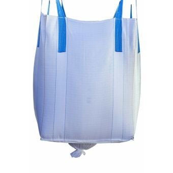 1.0 Tonne - Spout Top Spout Bottom - Food Grade Bulk Bag - 90 x 90 x 100 cm