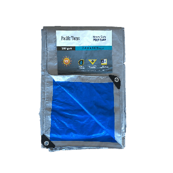 Woven Polypropylene Tarp - 2.4 x 3.0m Tarpaulin