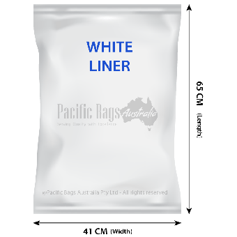 Woven Polypropylene - Feed Bags with Plastic Liner - 41 CM x 65 CM