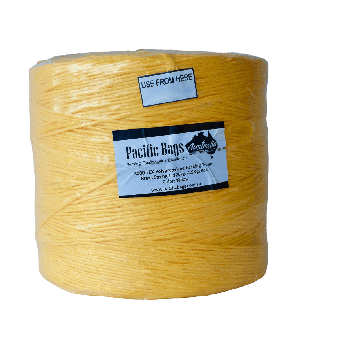 Poly Bale Yellow Twine - 3000 TEX - Break Strength 120 KG
