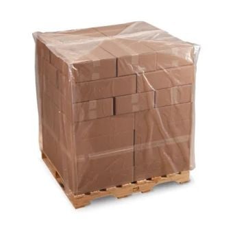 LDPE Pallet Bag 1220 x 1220 x 1900mm - 50um Clear (50 Bags Per Roll)