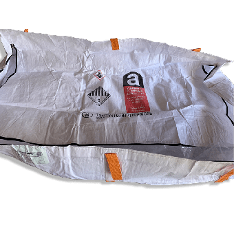 Woven Polypropylene - 550 KG Asbestos Bag - 250x150x40 CM
